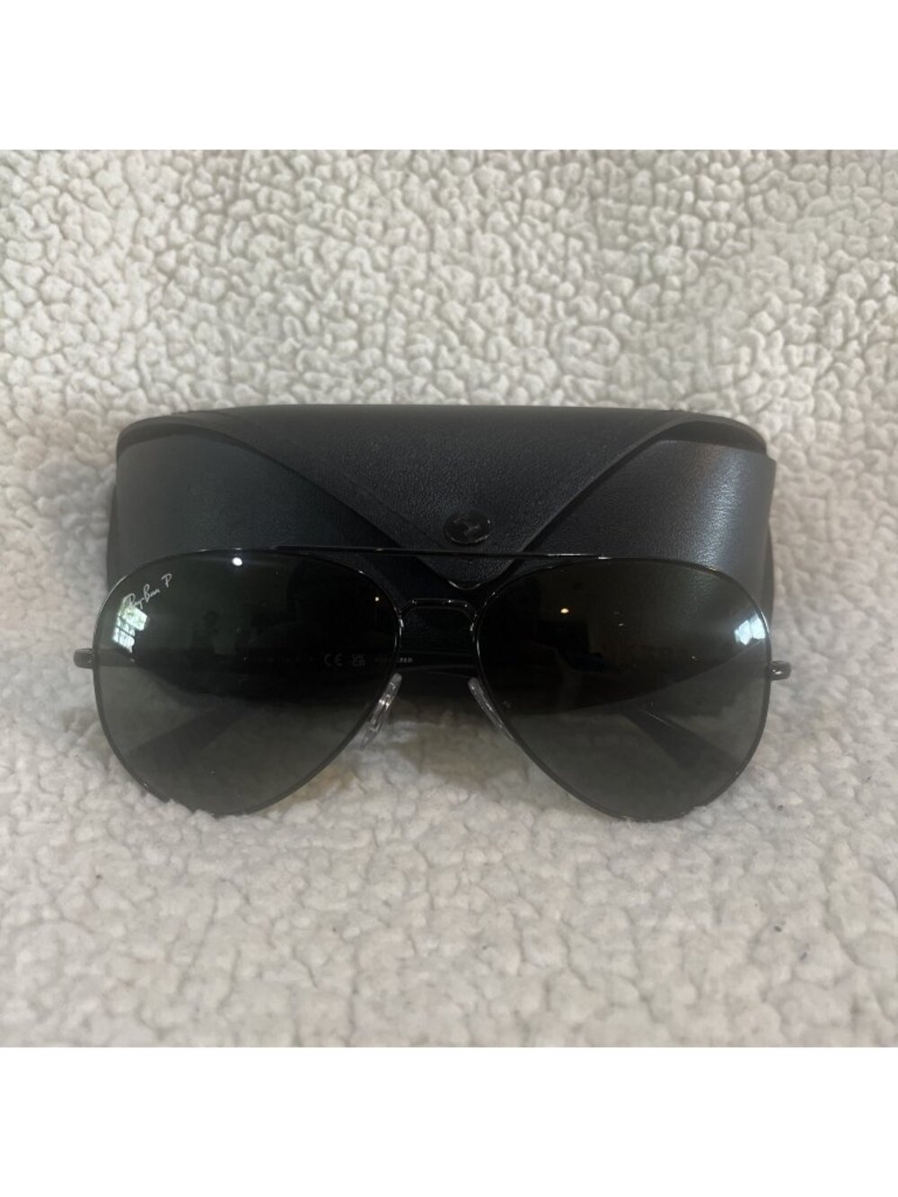 Ray-Ban Sunglasses, Polarized Lenses, RB 3675 002/58 3P, 58-14-135, Italy